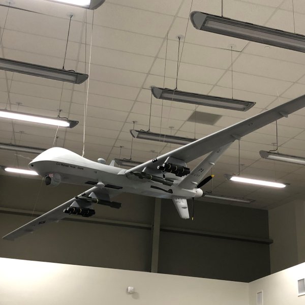 111 ATKW Large MQ-9 Model Left Side